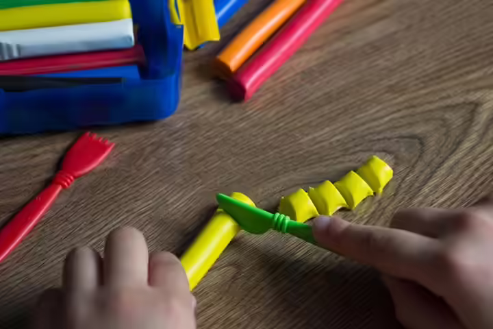 Playdough Cutting