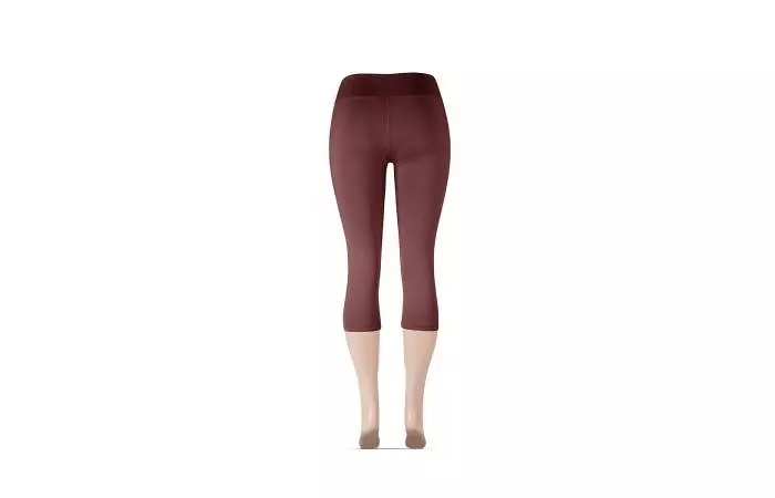 2. Satina High Waisted Ultra Soft Capris Leggings