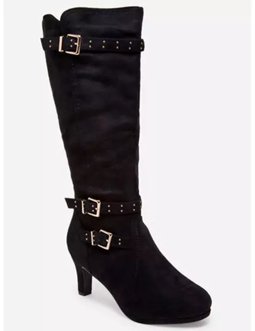 Ashely Stewart Studded Wide Width Knee-High Boots