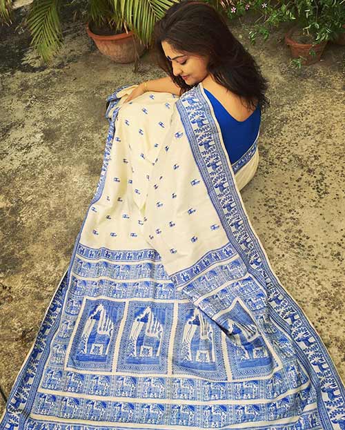 Baluchari saree Baluchari saree