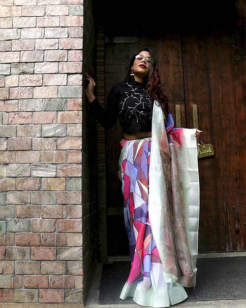 Being modern saree Being modern saree
