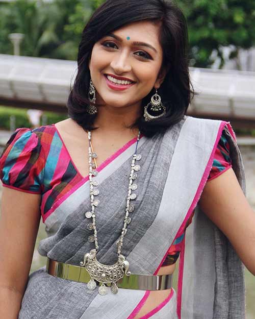 Belted structure saree Belted structure saree