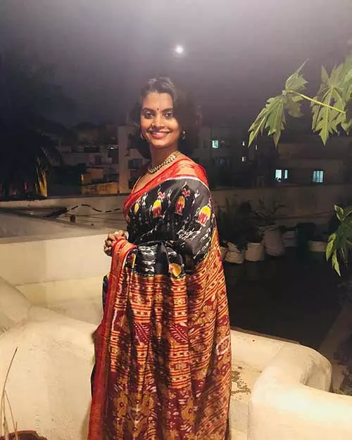 Bomkai saree