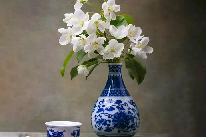 China flower vase