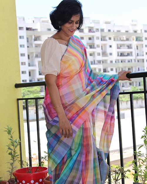 Colors of joy saree Colors of joy saree