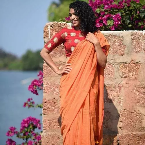 Georgette saree