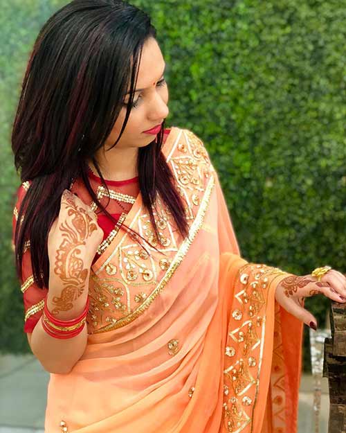 Gota saree Gota saree