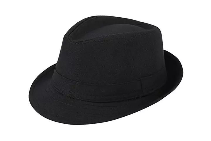 HDE Kids Short Brim Trilby Fedora Hat