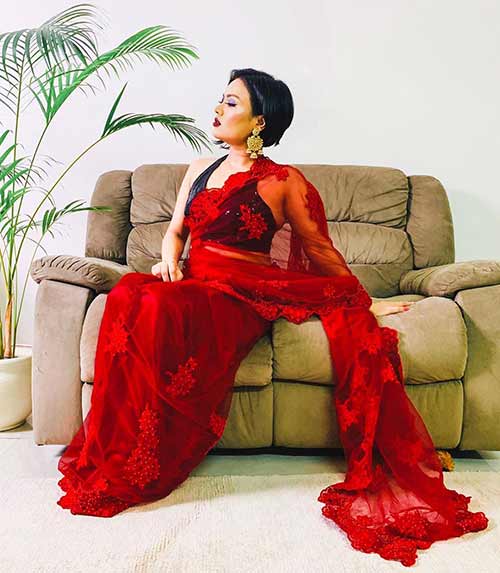Laced with love saree Laced with love saree