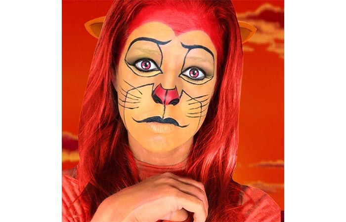 Lion King Makeup