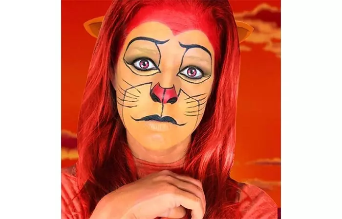 Lion King Makeup