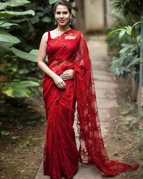 Net saree Net saree