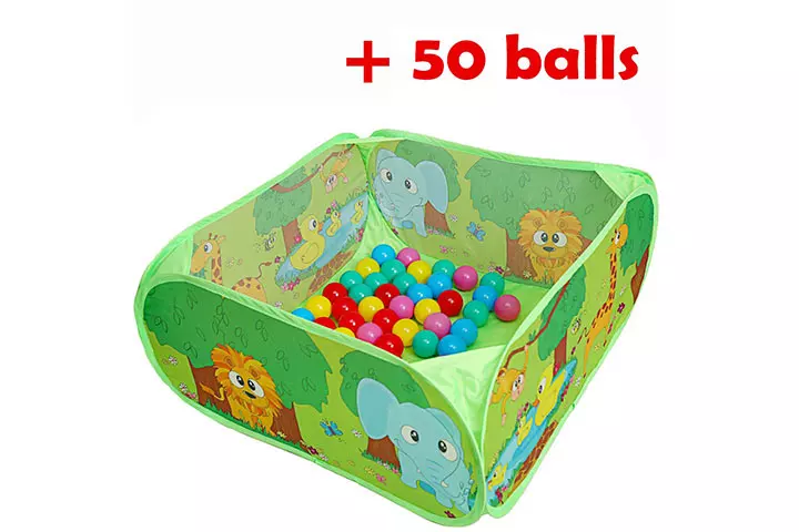 PLAY 10 Ball Pit Comes Together with 50 Balls