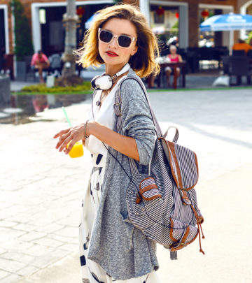 Stylish Backpacks To Flaunt