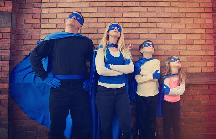 The Superheroes Family