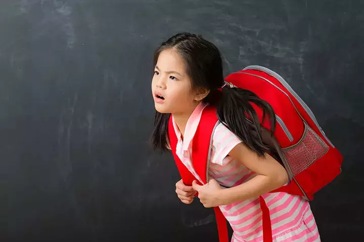 Using Overloaded School Back Packs