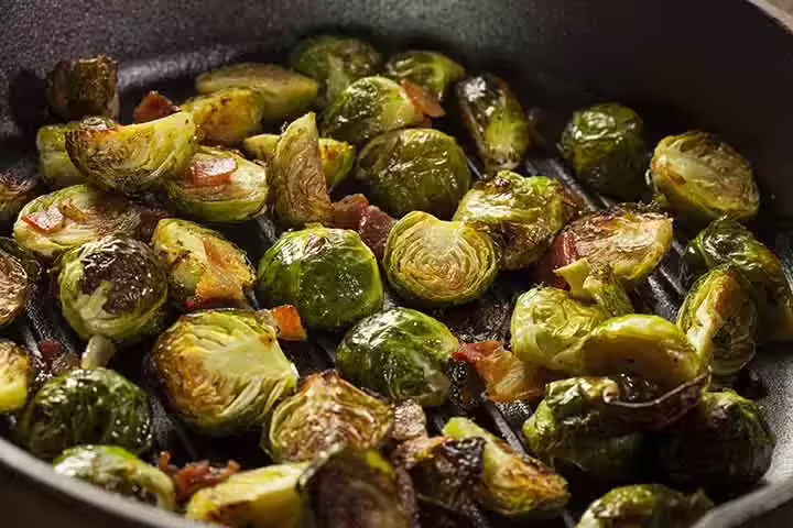Glazed Brussels Sprouts