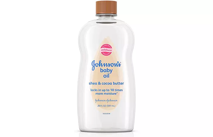 Johnsons Baby Oil Enriched With Shea