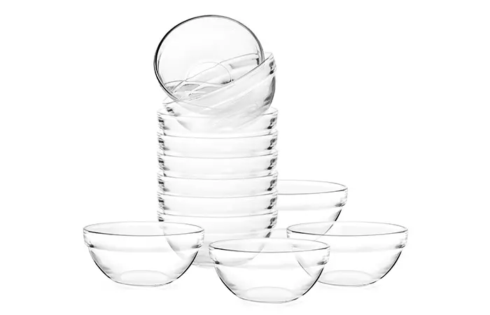 Mini 3.5 Inch Glass Bowls