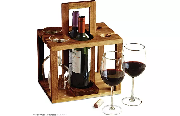 Refinery Wine Bottle Caddy