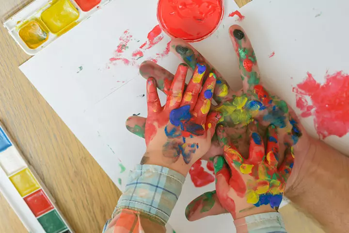 Thanksgiving Handprint Art