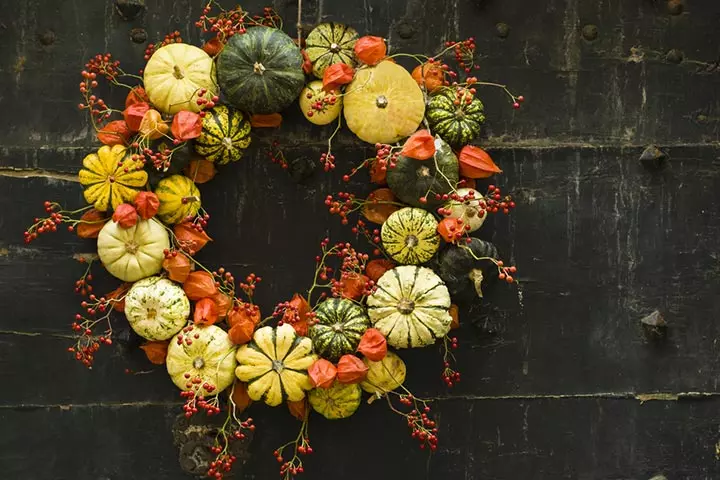 Thanksgiving Turkey Wreath