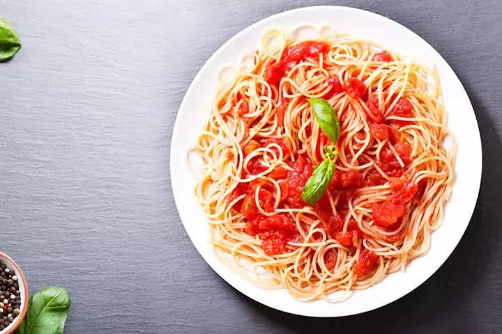 Tomato Lentil One Pot Pasta