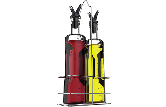 Vinegar Dispenser Set Vremi Olive Oil and Vinegar Dispenser Set