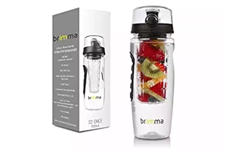 Brimma Leak Proof Fruit Infuser Water Bottle