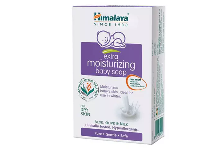 Himalaya’s Extra Moisturizing Baby Soap