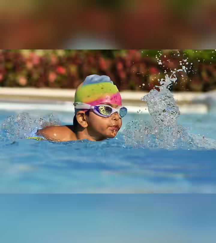 Baccho Ka Swimming