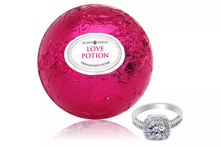 Bath Bomb With Ring Inside Love Potion