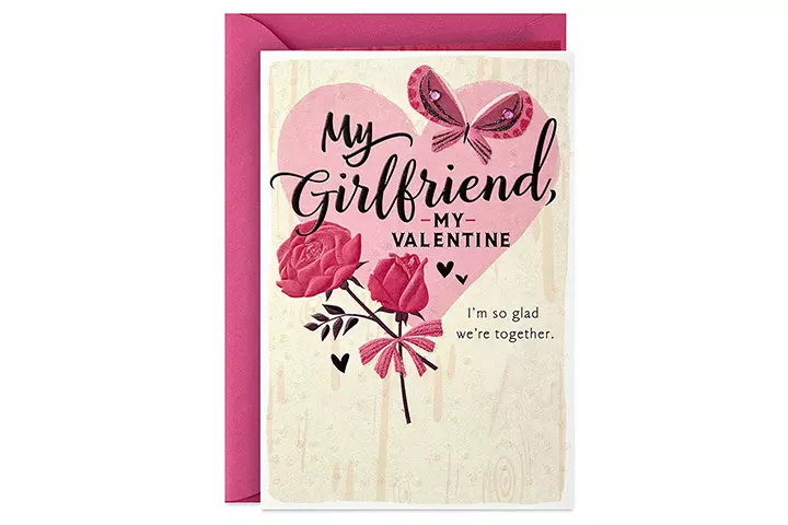 Hallmark Valentine’s Day Card to Girlfriend