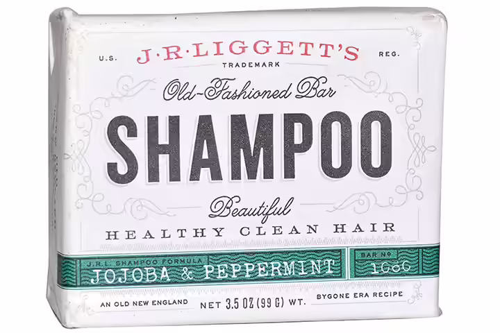 J. R. Liggett Jojoba and Peppermint Shampoo Bar