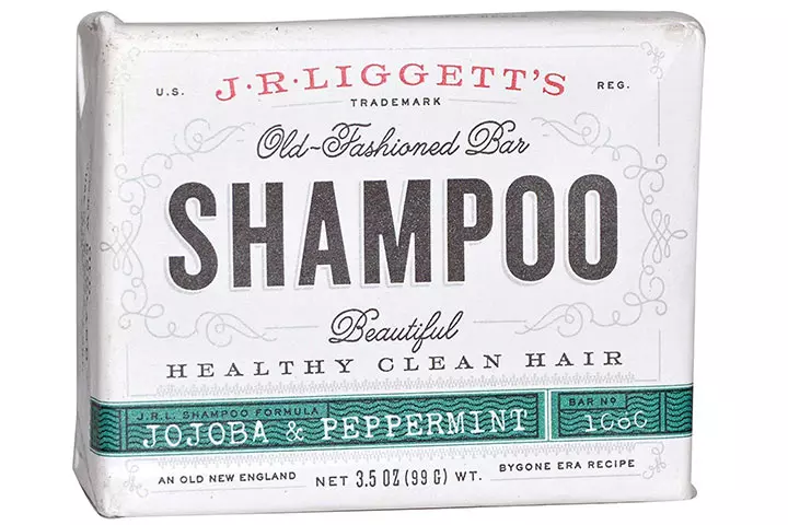 J. R. Liggett Jojoba and Peppermint Shampoo Bar