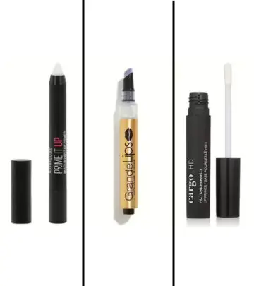 You mustn't use lipstick without these lip primers.