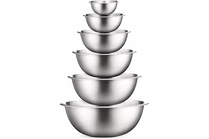 Premium Stainless Steel Mixing Bowls
