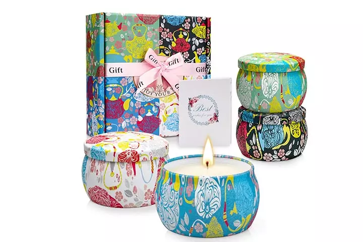 Scented candles gift set