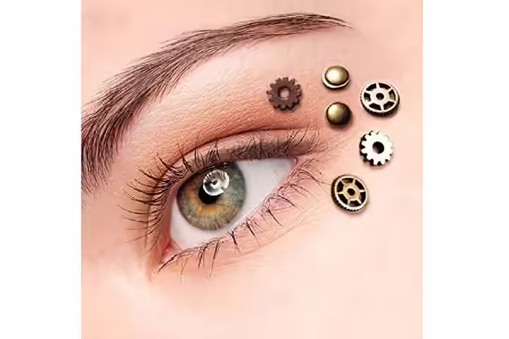 Steampunk Gothic Eye Decals