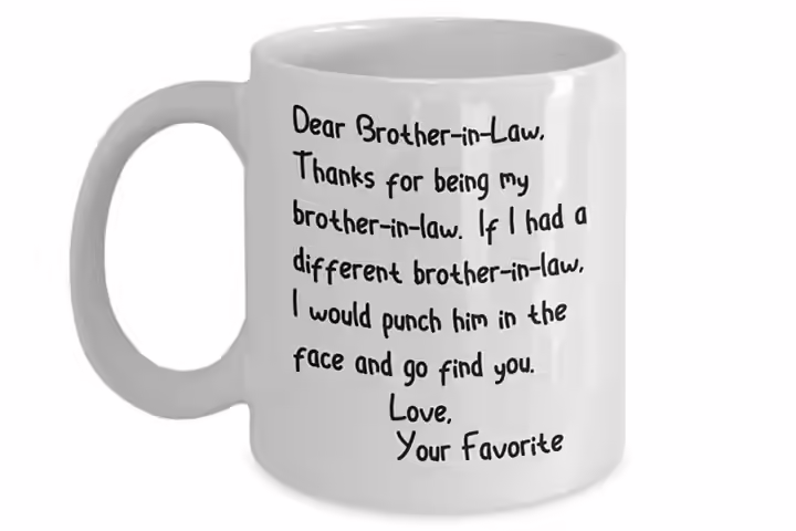 Ashton Books-n-Things Brother-in-law Coffee Mug Gift