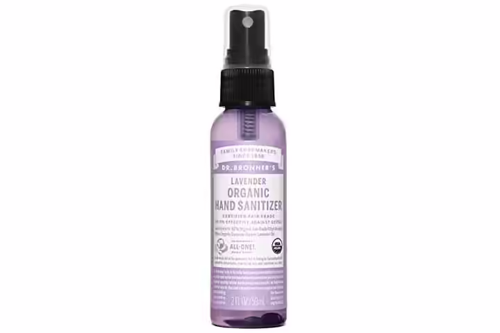 Bronner's Organic Lavender Hand Sanitizing Spray