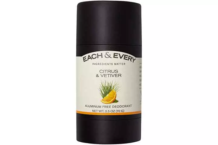 Each & Every All Natural Aluminum Free Deodorant