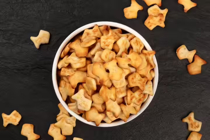 Homemade Goldfish Crackers