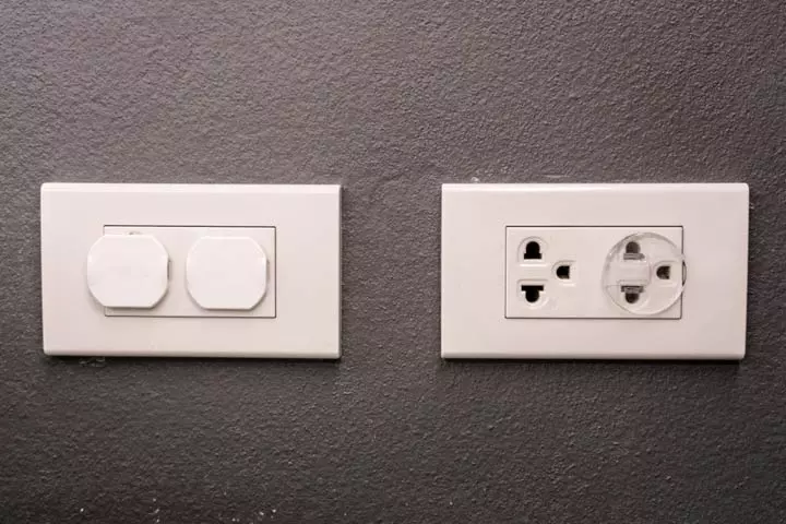 Keep Electrical Outlets Covered & use bacteria-killing paint