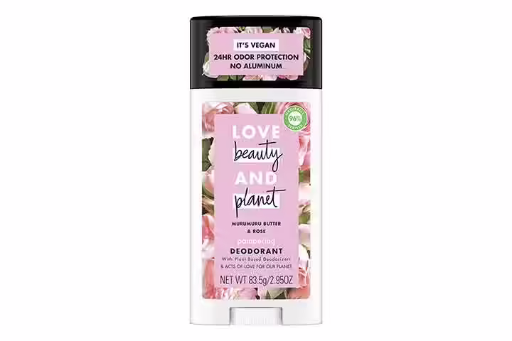 Love Beauty and Planet Deodorant