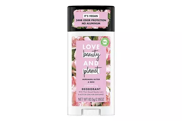 Love Beauty and Planet Deodorant