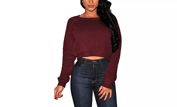 Pink Queen Women's Knit Cropped