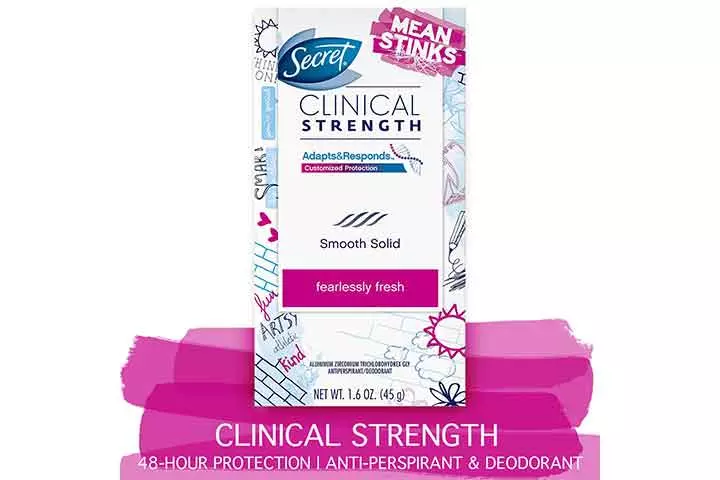 Secret Clinical Strength Antiperspirant and Deodorant