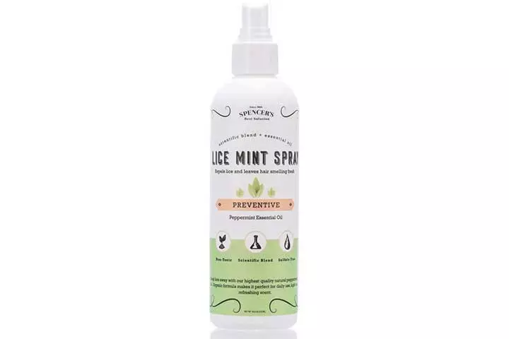 Spencer’s Best Mint Lice Spray