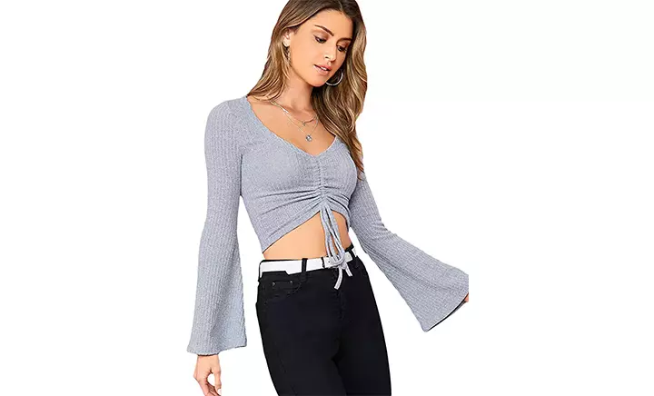 SweatyRocks Women's Crop